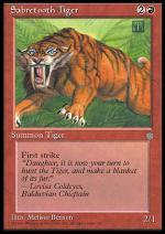 Tigre dai Denti a Sciabola  ERA GLACIALE 6220-Wizard of the Coast- nuvolosofumetti.