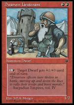 Dwarven Lieutenant FALLEN EMPIRE 106-Wizard of the Coast- nuvolosofumetti.