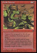 Orcish Veteran v. 1  FALLEN EMPIRE 127-Wizard of the Coast- nuvolosofumetti.