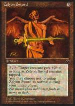 Zelyon Sword FALLEN EMPIRE 176-Wizard of the Coast- nuvolosofumetti.