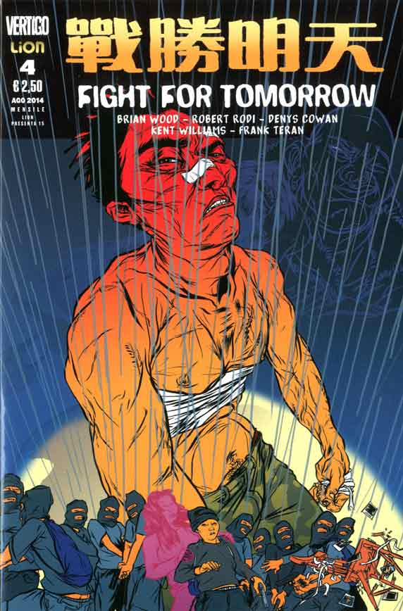 FIGHT FOR TOMORROW 4-LION- nuvolosofumetti.