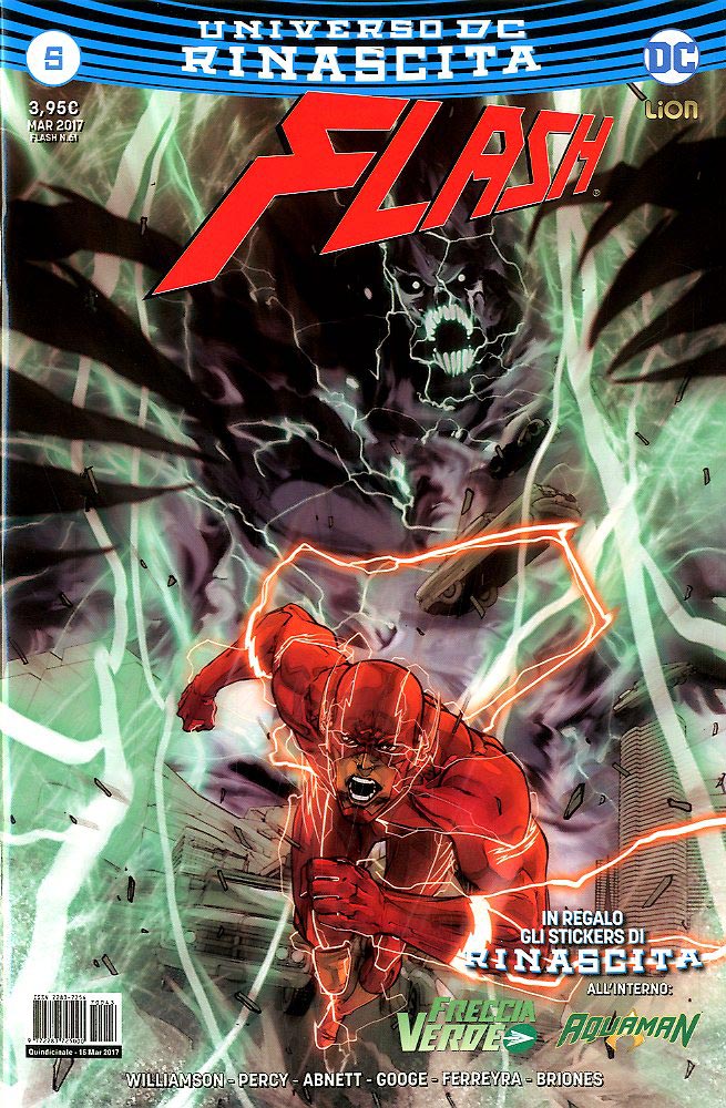 FLASH rinascita 5-LION- nuvolosofumetti.