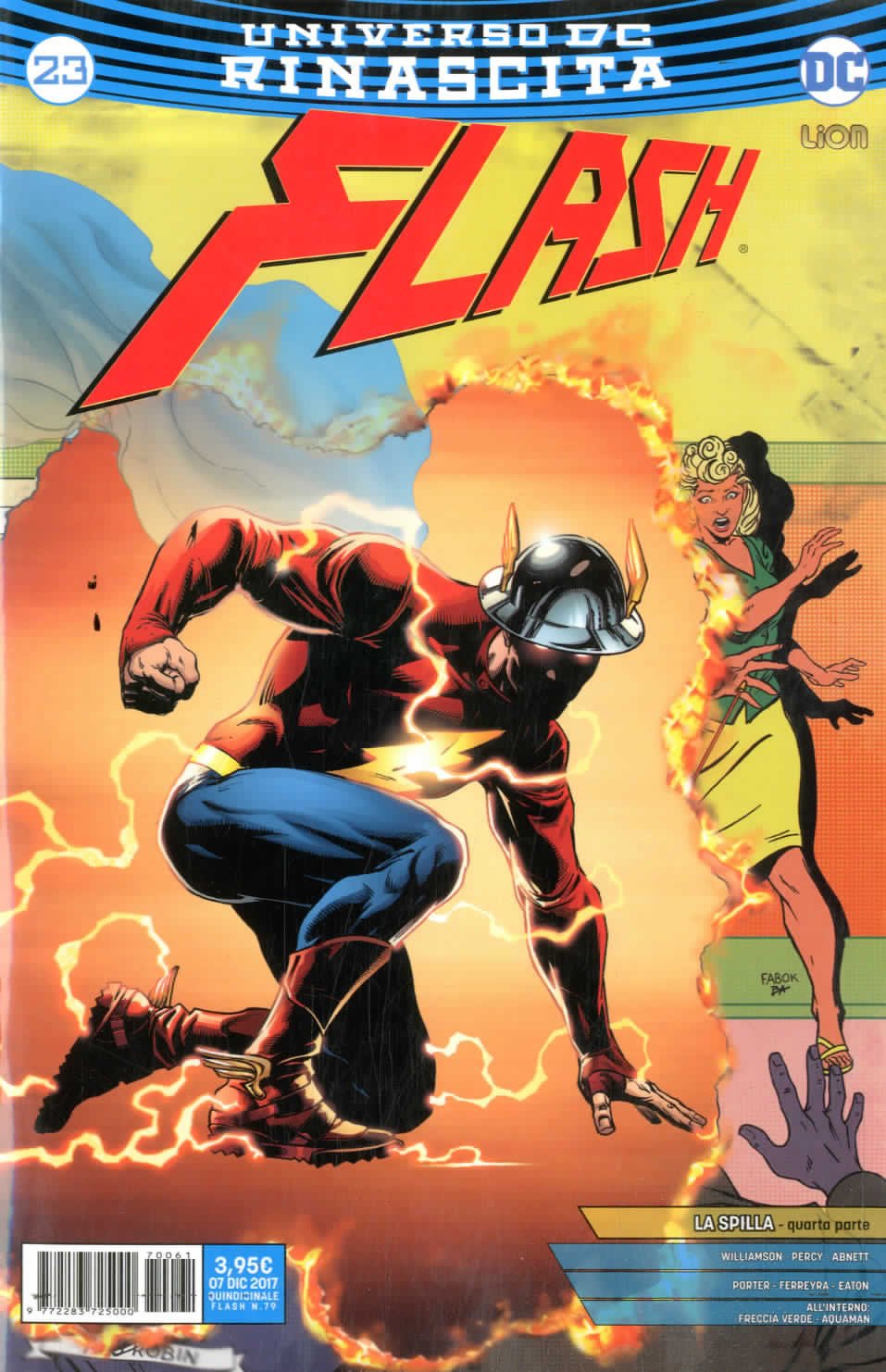 Flash rinascita 23-LION- nuvolosofumetti.