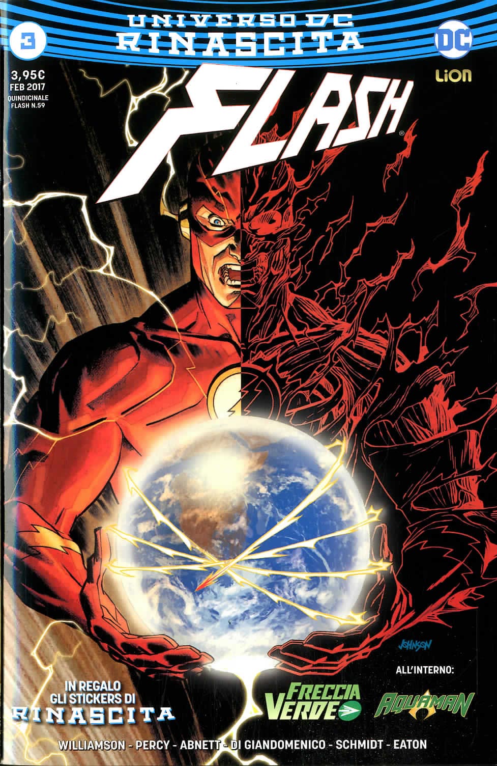 FLASH rinascita 3-LION- nuvolosofumetti.