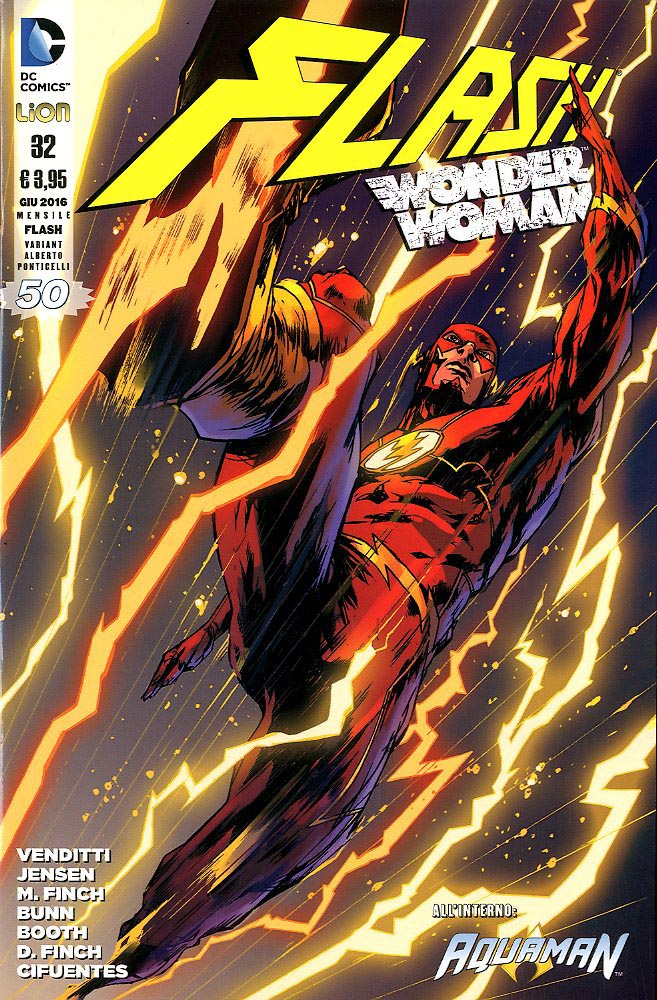 FLASH NEW 52 variant 50-LION- nuvolosofumetti.