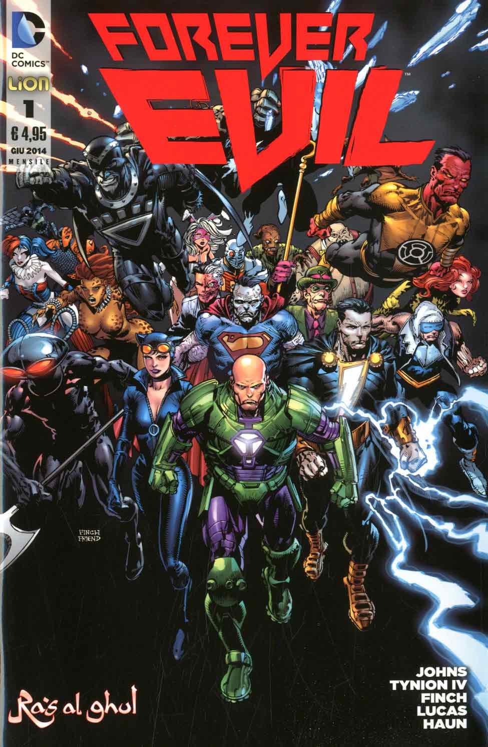 FOREVER EVIL 1-LION- nuvolosofumetti.