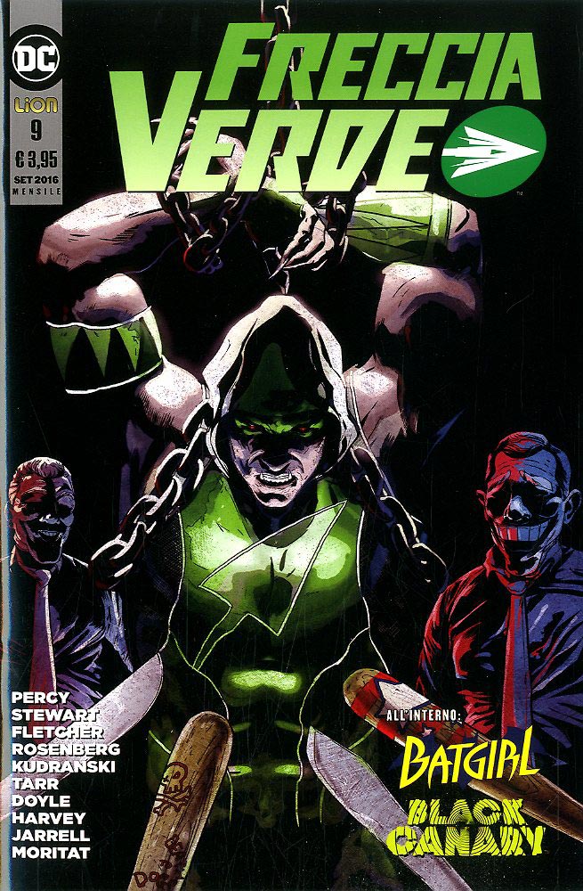 FRECCIA VERDE new 52 9-LION- nuvolosofumetti.