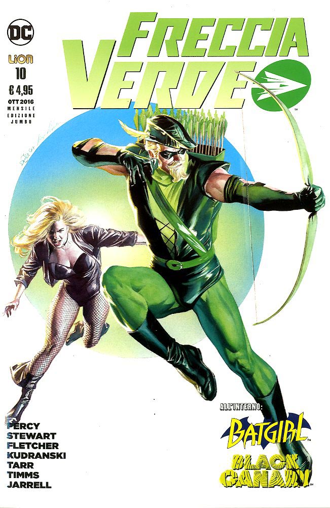 FRECCIA VERDE new 52 10-LION- nuvolosofumetti.