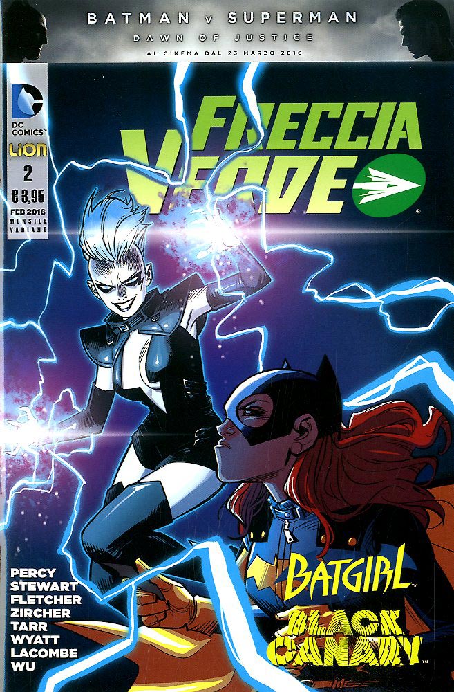 FRECCIA VERDE new 52 2-LION- nuvolosofumetti.