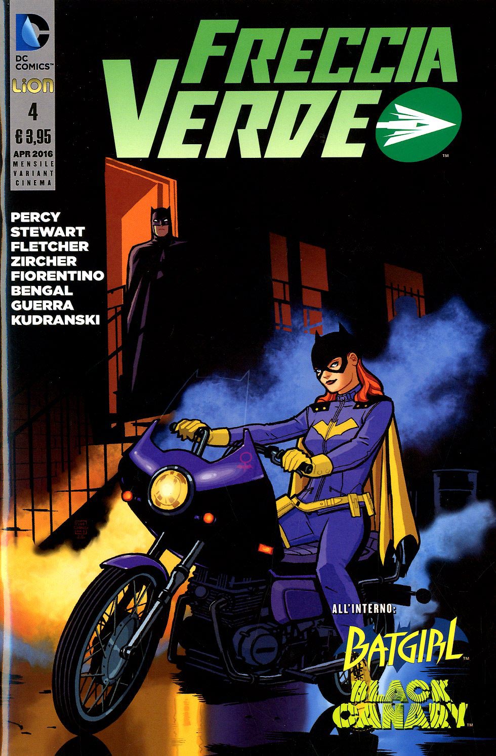 FRECCIA VERDE new 52 4-LION- nuvolosofumetti.