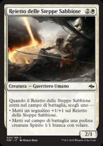Reietto delle Steppe Sabbiose Riforgiare il destino 3025-Wizard of the Coast- nuvolosofumetti.