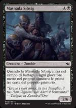 Masnada Sibsig  Riforgiare il destino 3082-Wizard of the Coast- nuvolosofumetti.