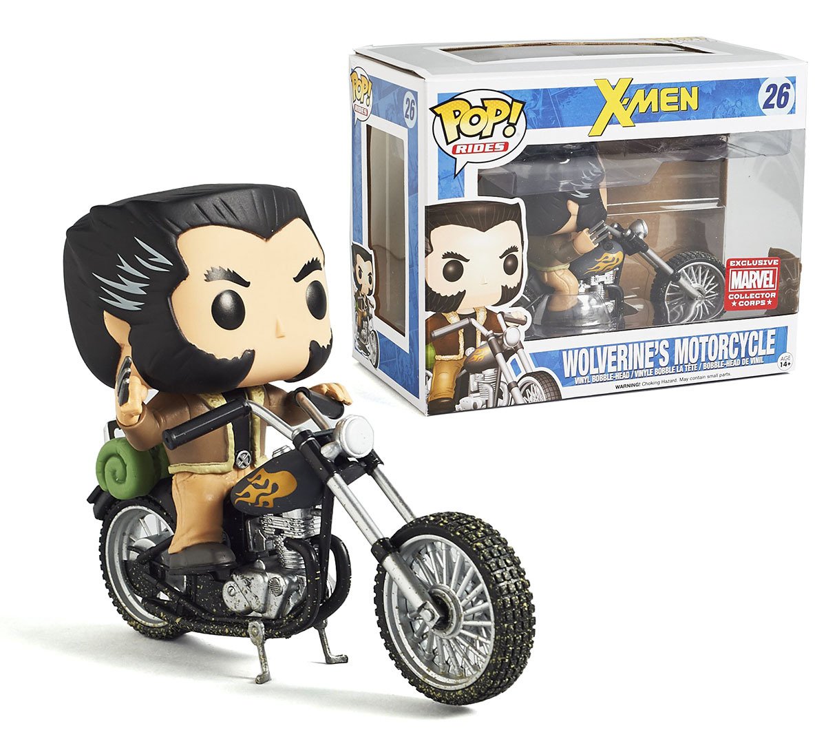 pop marvel - Wolverine's motorcycle # 26-funko- nuvolosofumetti.