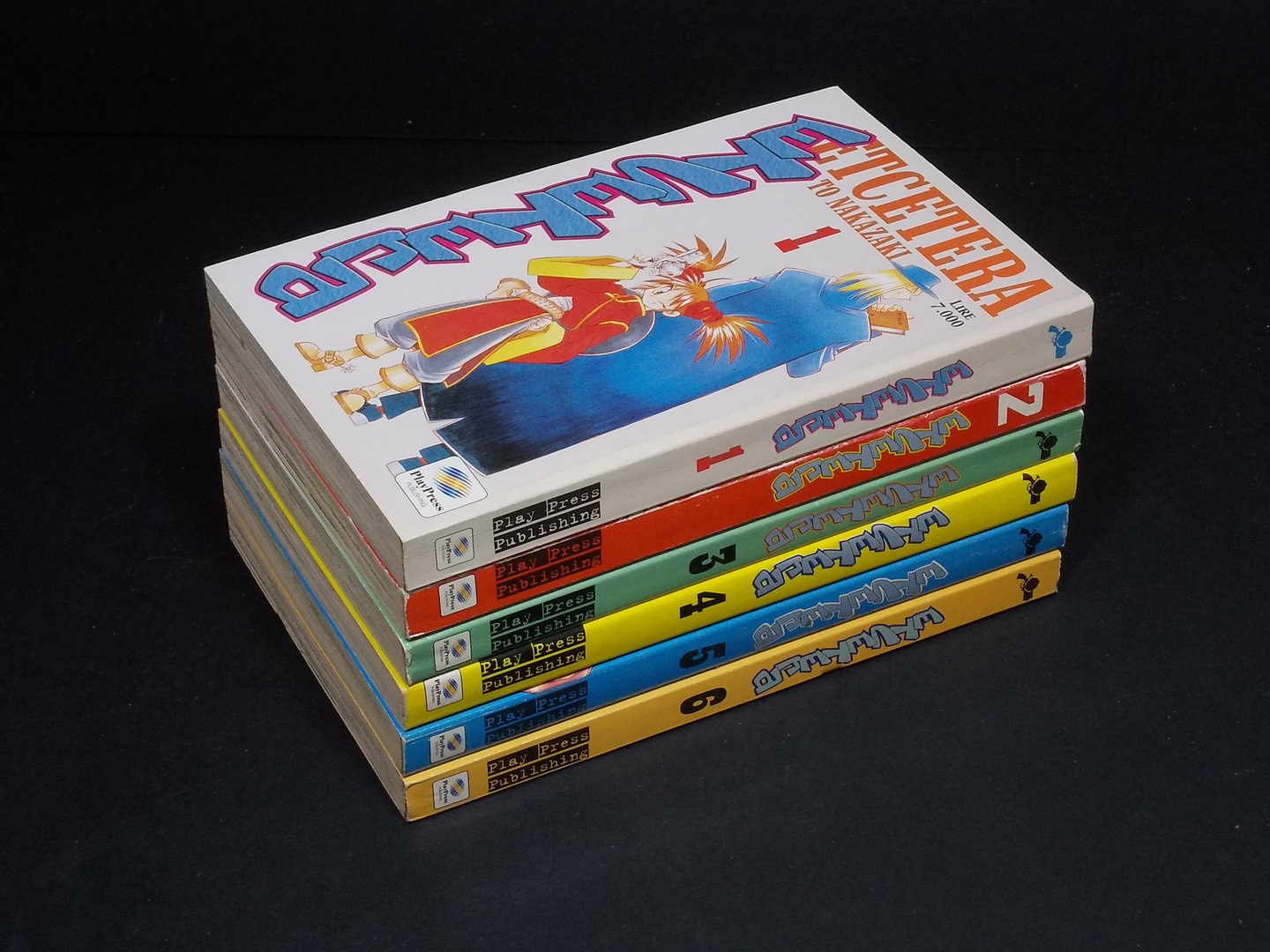 Etcetera sequenza da n 1 al n 6 -Play Press