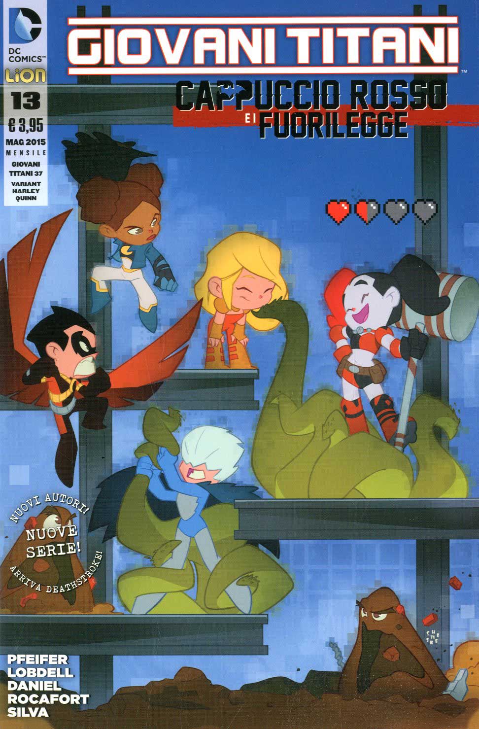 GIOVANI TITANI new 52 variant 13-LION- nuvolosofumetti.