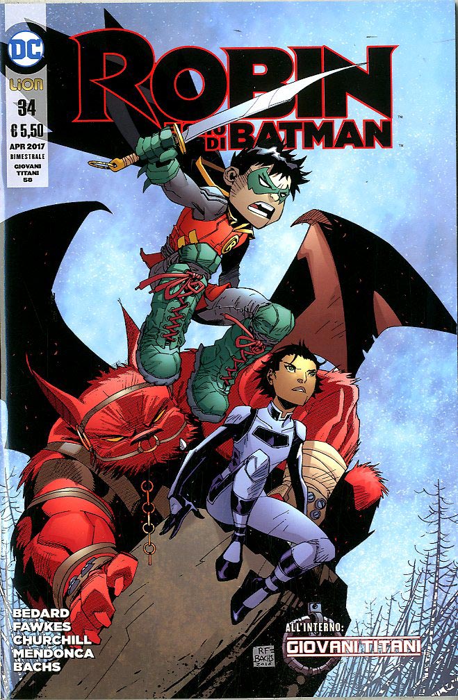 GIOVANI TITANI new 52 58-LION- nuvolosofumetti.