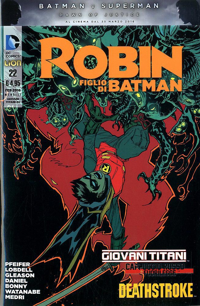 GIOVANI TITANI new 52 46-LION- nuvolosofumetti.