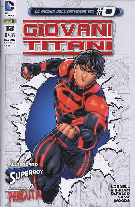 GIOVANI TITANI ANNO II CON COFANETTO-LION- nuvolosofumetti.