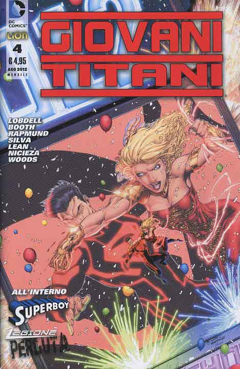 GIOVANI TITANI new 52 4-LION- nuvolosofumetti.