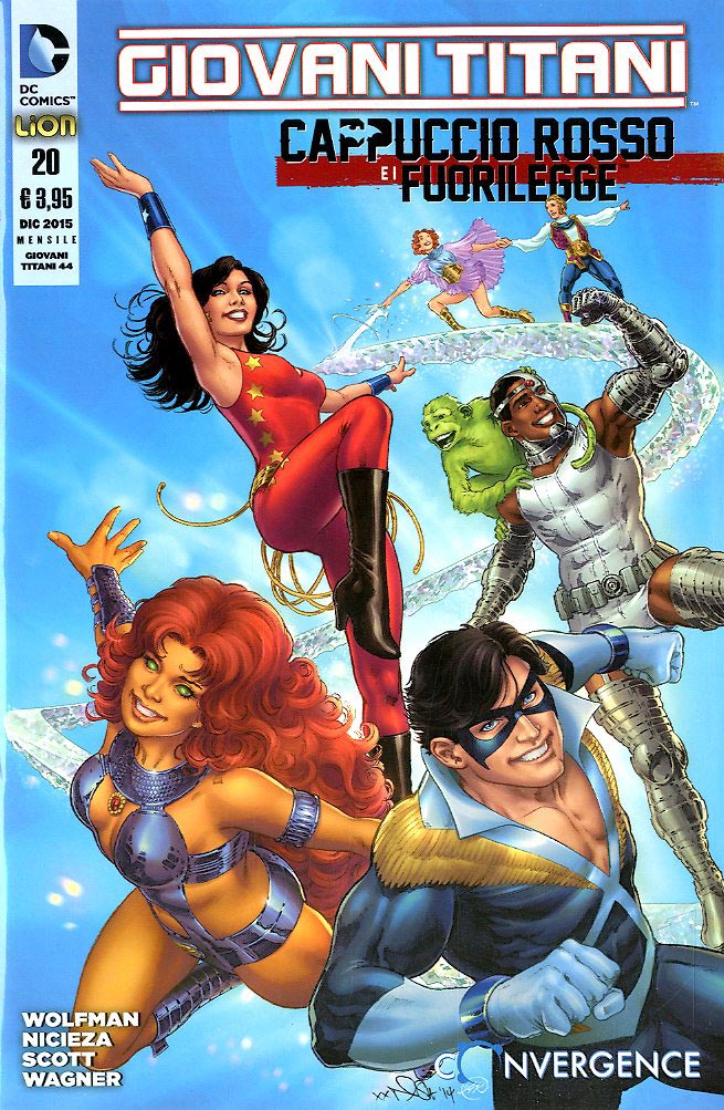 GIOVANI TITANI new 52 44, LION, nuvolosofumetti,