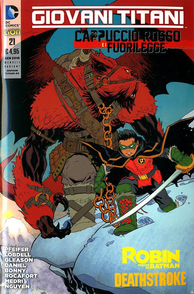 GIOVANI TITANI new 52 variant 45