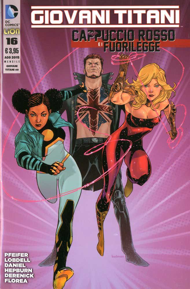 GIOVANI TITANI new 52 40-LION- nuvolosofumetti.