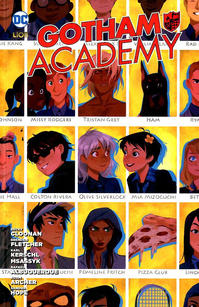 GOTHAM ACADEMY # 4 annuario scolastico 4-LION- nuvolosofumetti.