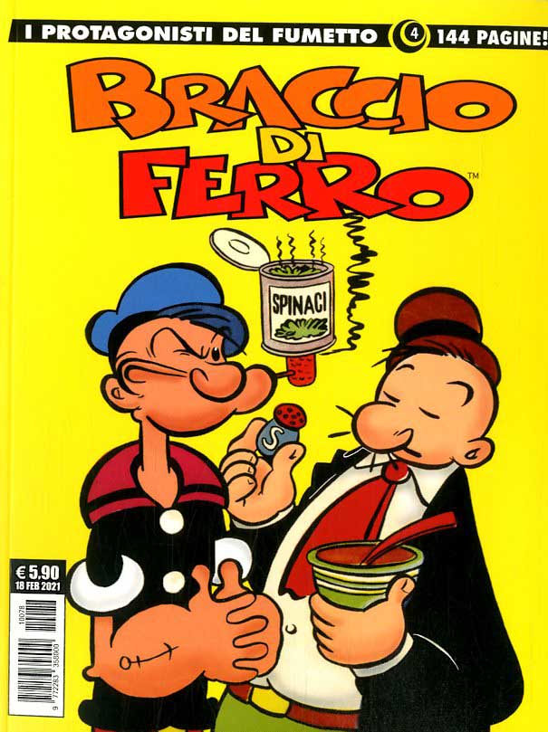 I protagonisti del fumetto - Braccio di ferro 4
