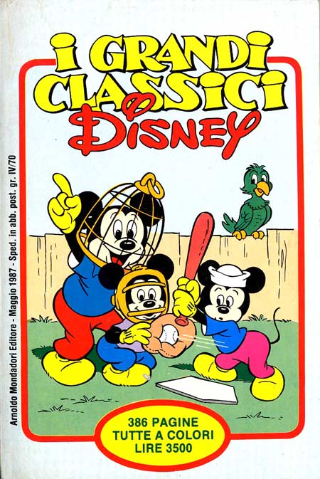 GRANDI CLASSICI 27-MONDADORI- nuvolosofumetti.