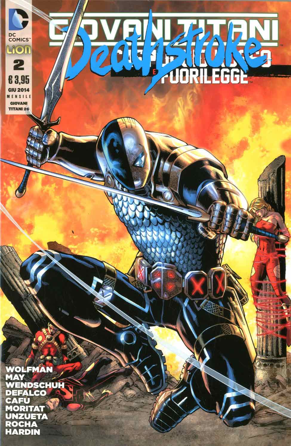 GIOVANI TITANI new 52 26-LION- nuvolosofumetti.