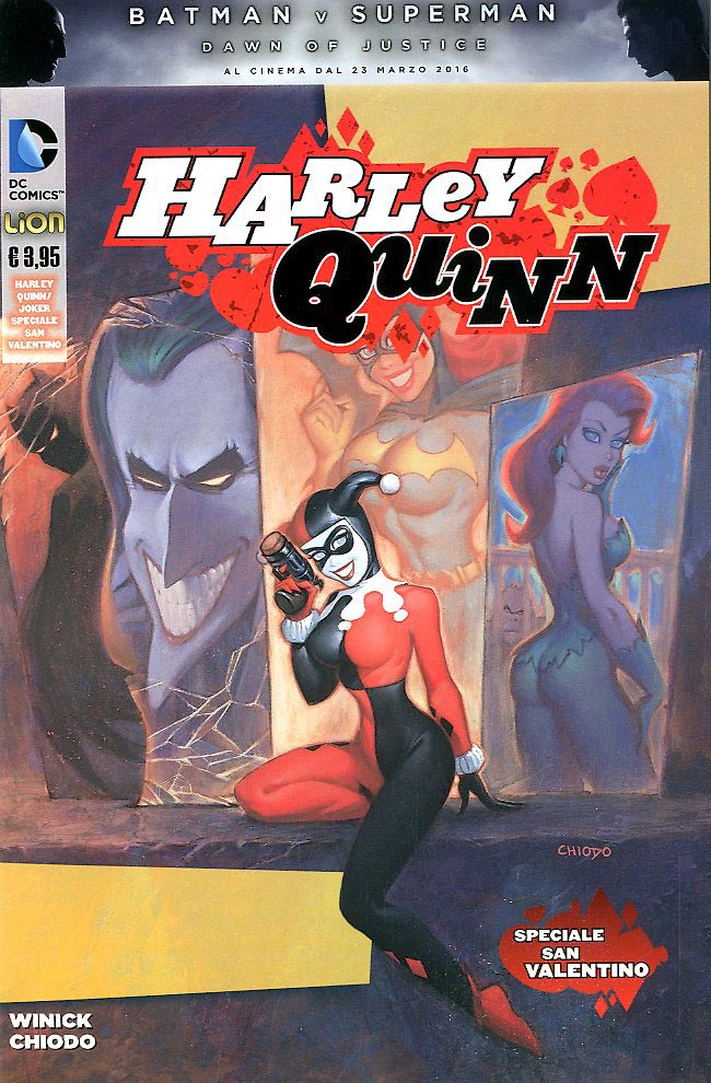 HARLEY QUINN/JOKER - speciale san Valentino-LION- nuvolosofumetti.