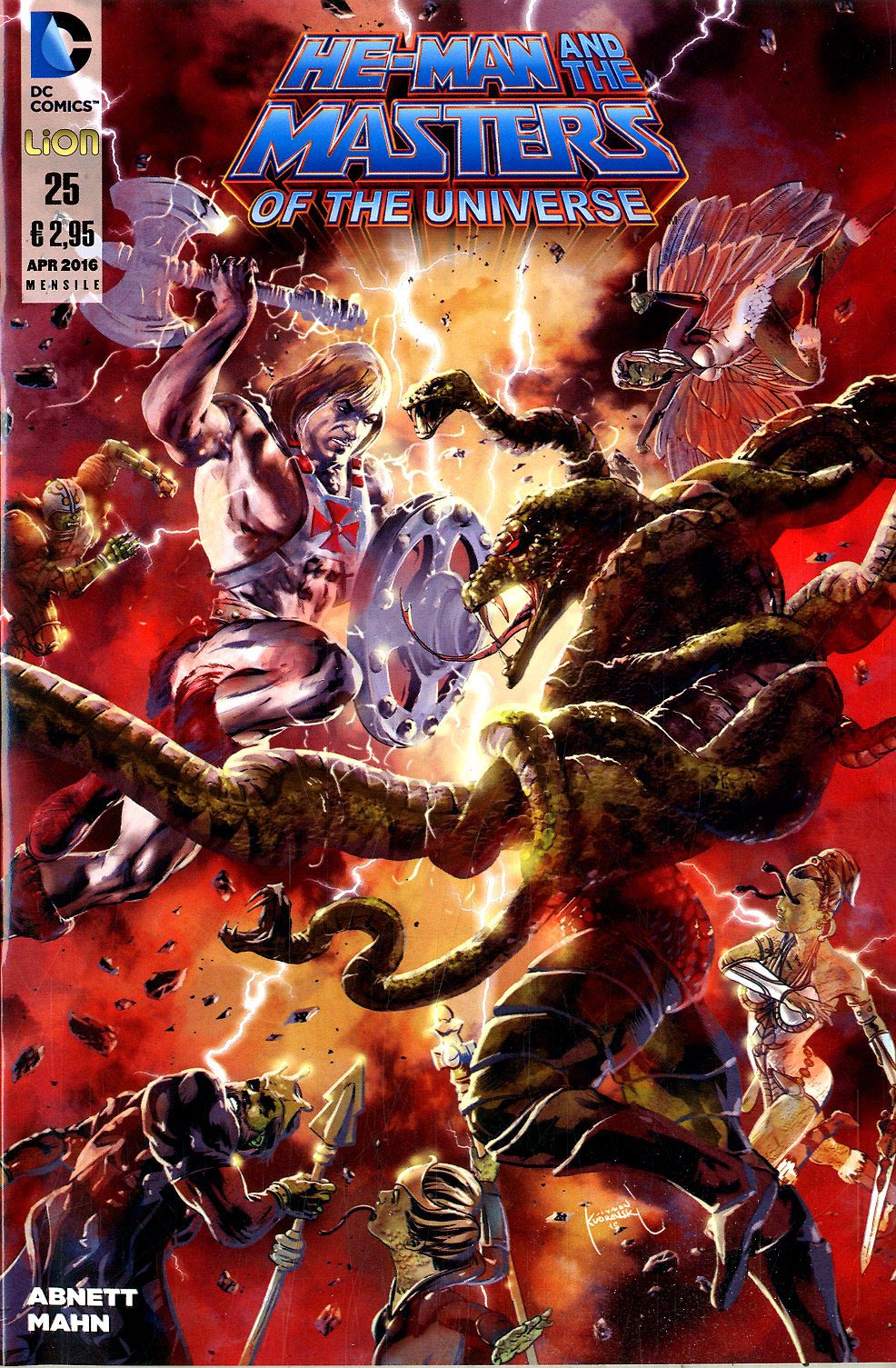 HE-MAN E I DOMINATORI DELL'UNIVERSO 25-LION- nuvolosofumetti.