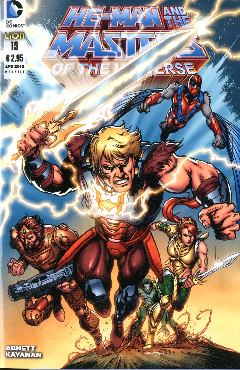 HE-MAN E I DOMINATORI DELL'UNIVERSO 13, LION, nuvolosofumetti,