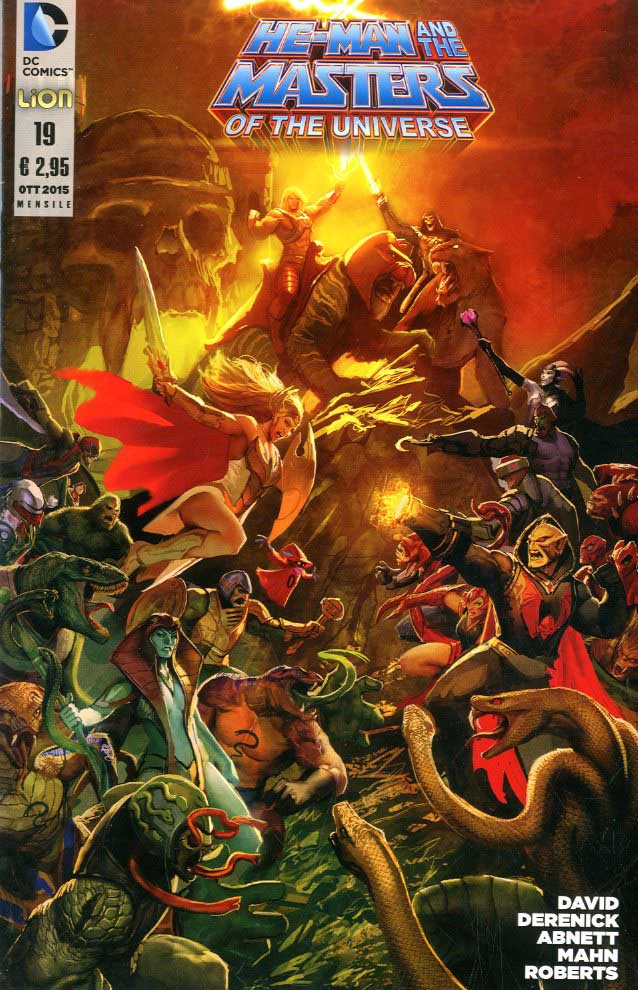 HE-MAN E I DOMINATORI DELL'UNIVERSO 19-LION- nuvolosofumetti.