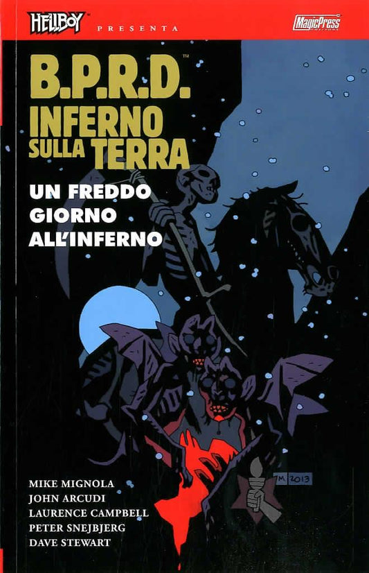 HELLBOY PRESENTA B.P.R.D. INFERNO SULLA TERRA 14-MAGIC PRESS- nuvolosofumetti.