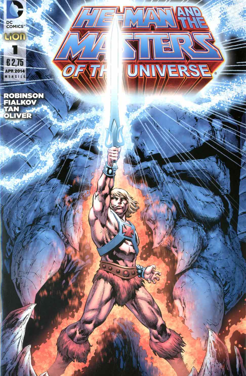 HE-MAN E I DOMINATORI DELL'UNIVERSO economico 1-LION- nuvolosofumetti.