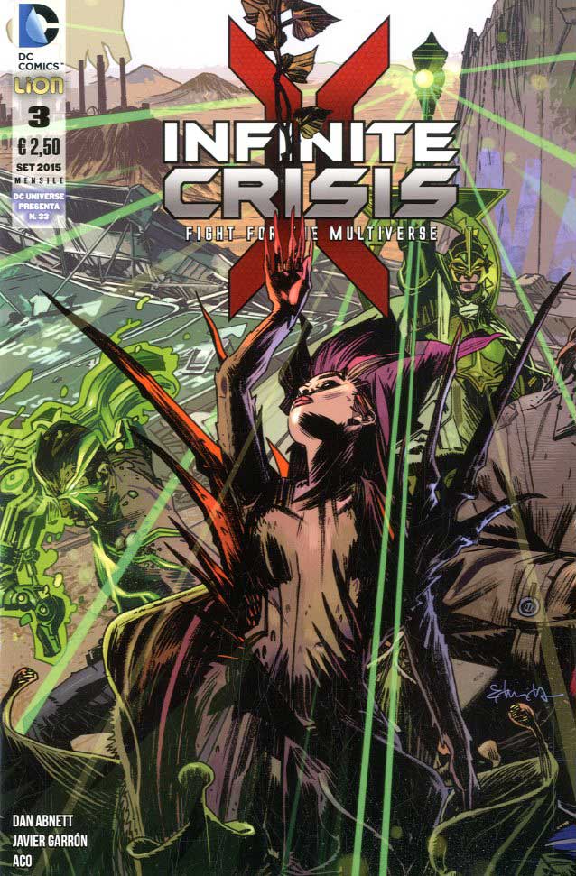 INFINITE CRISIS FIGHT FOR THE MULTIVERSE # 3 3-LION- nuvolosofumetti.