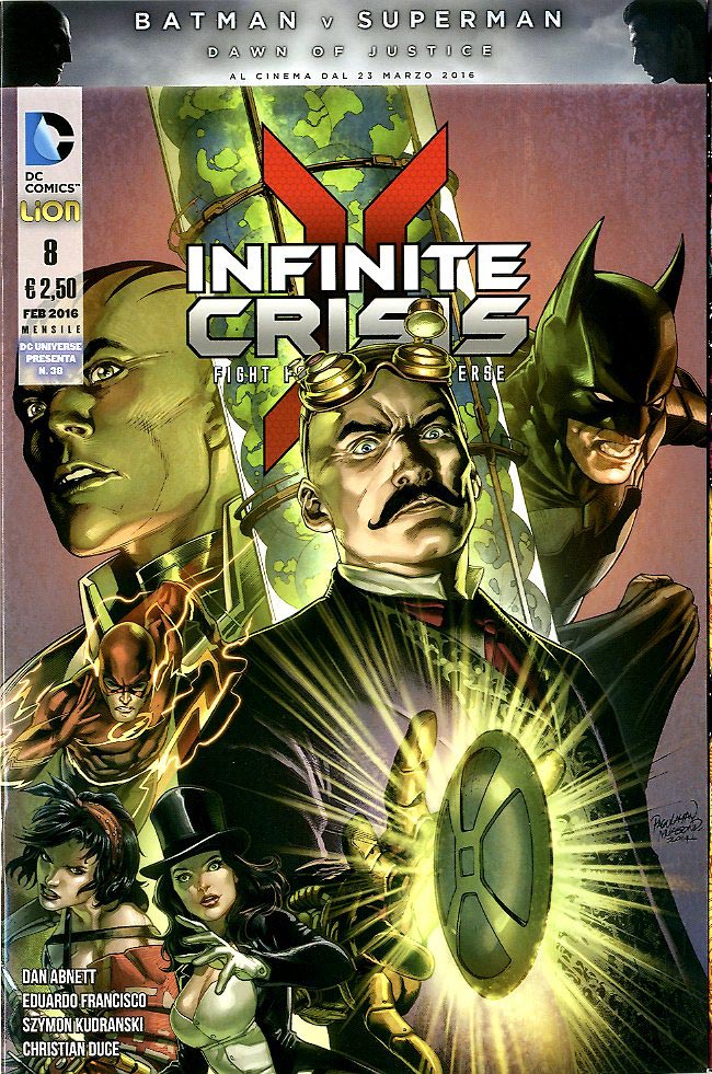 INFINITE CRISIS FIGHT FOR THE MULTIVERSE # 8 8-LION- nuvolosofumetti.