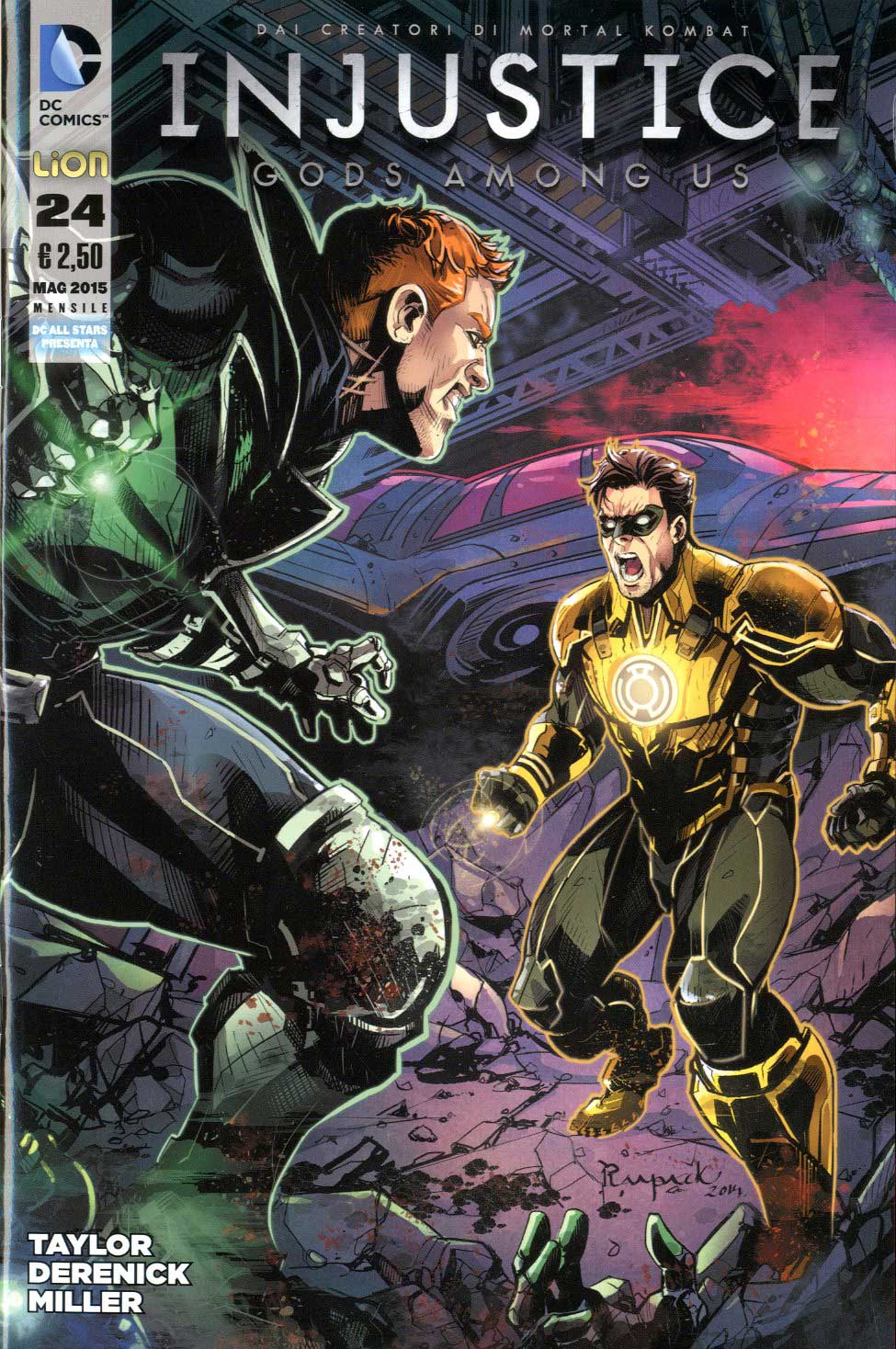 Injustice God among us serie 24-LION- nuvolosofumetti.