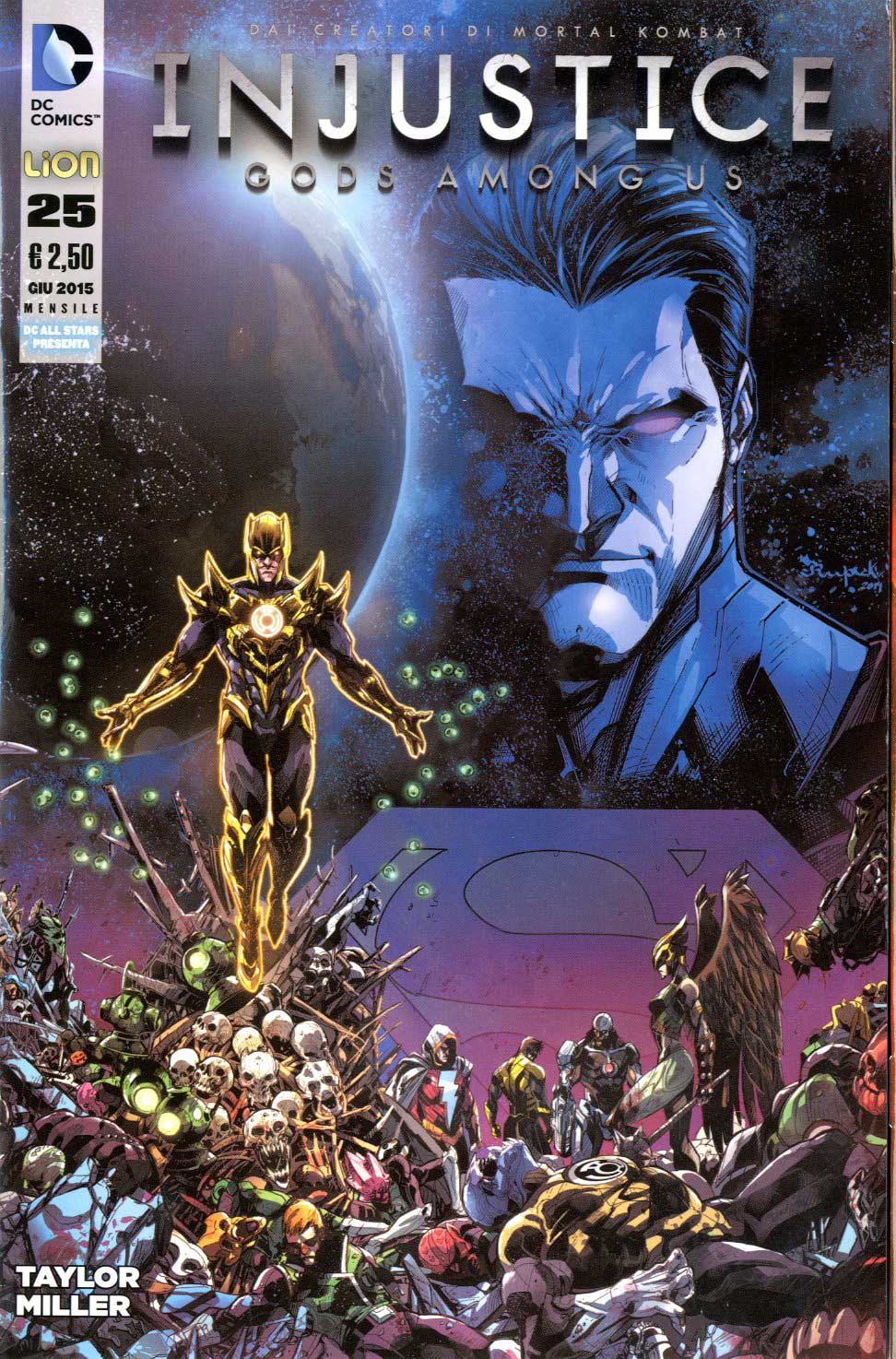 Injustice God among us serie 25-LION- nuvolosofumetti.