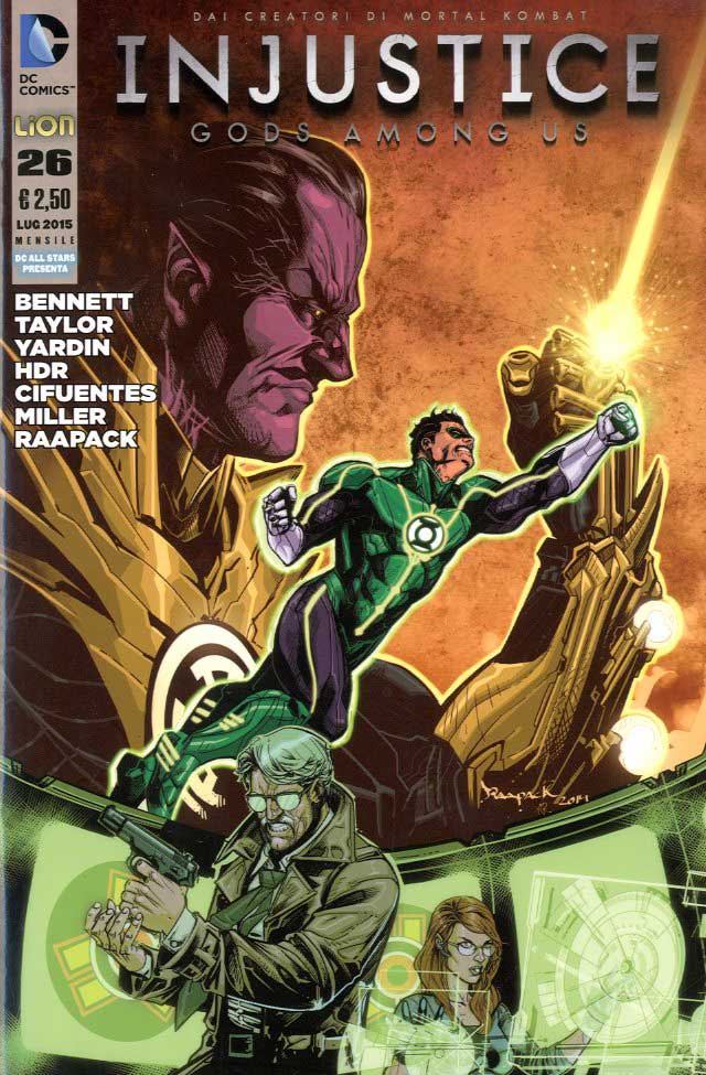 Injustice God among us serie 26-LION- nuvolosofumetti.