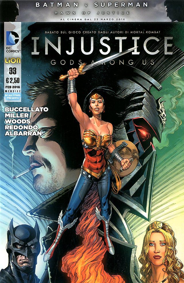 Injustice God among us serie 33-LION- nuvolosofumetti.
