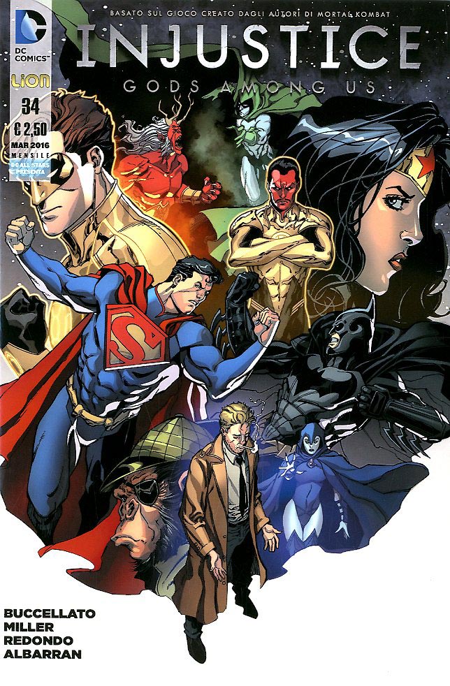 Injustice God among us serie 34-LION- nuvolosofumetti.