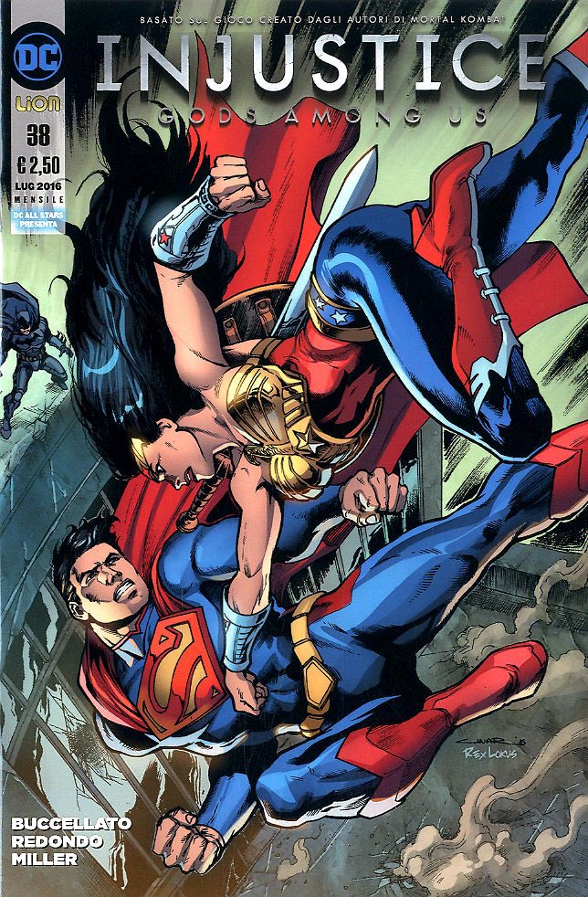 Injustice God among us serie 38-LION- nuvolosofumetti.