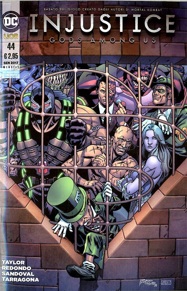 Injustice God among us serie 44-LION- nuvolosofumetti.