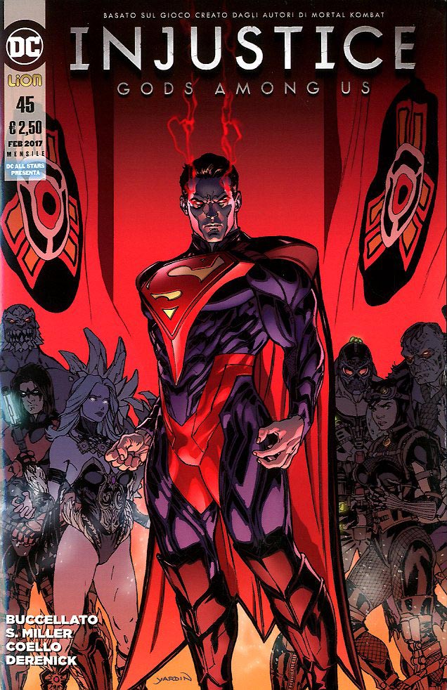 Injustice God among us serie 45-LION- nuvolosofumetti.