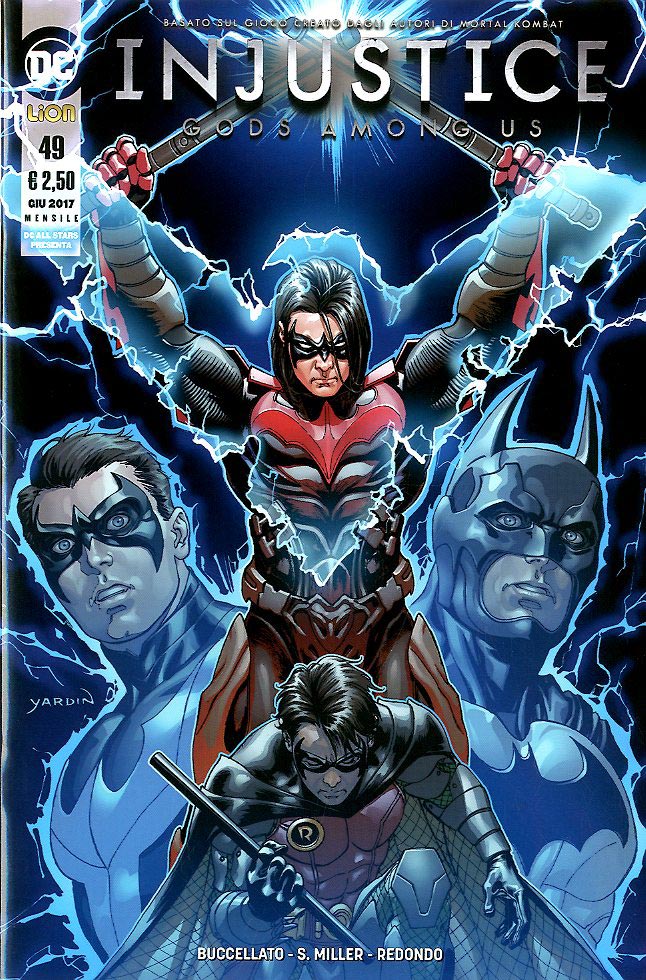 Injustice God among us serie 49, LION, nuvolosofumetti,