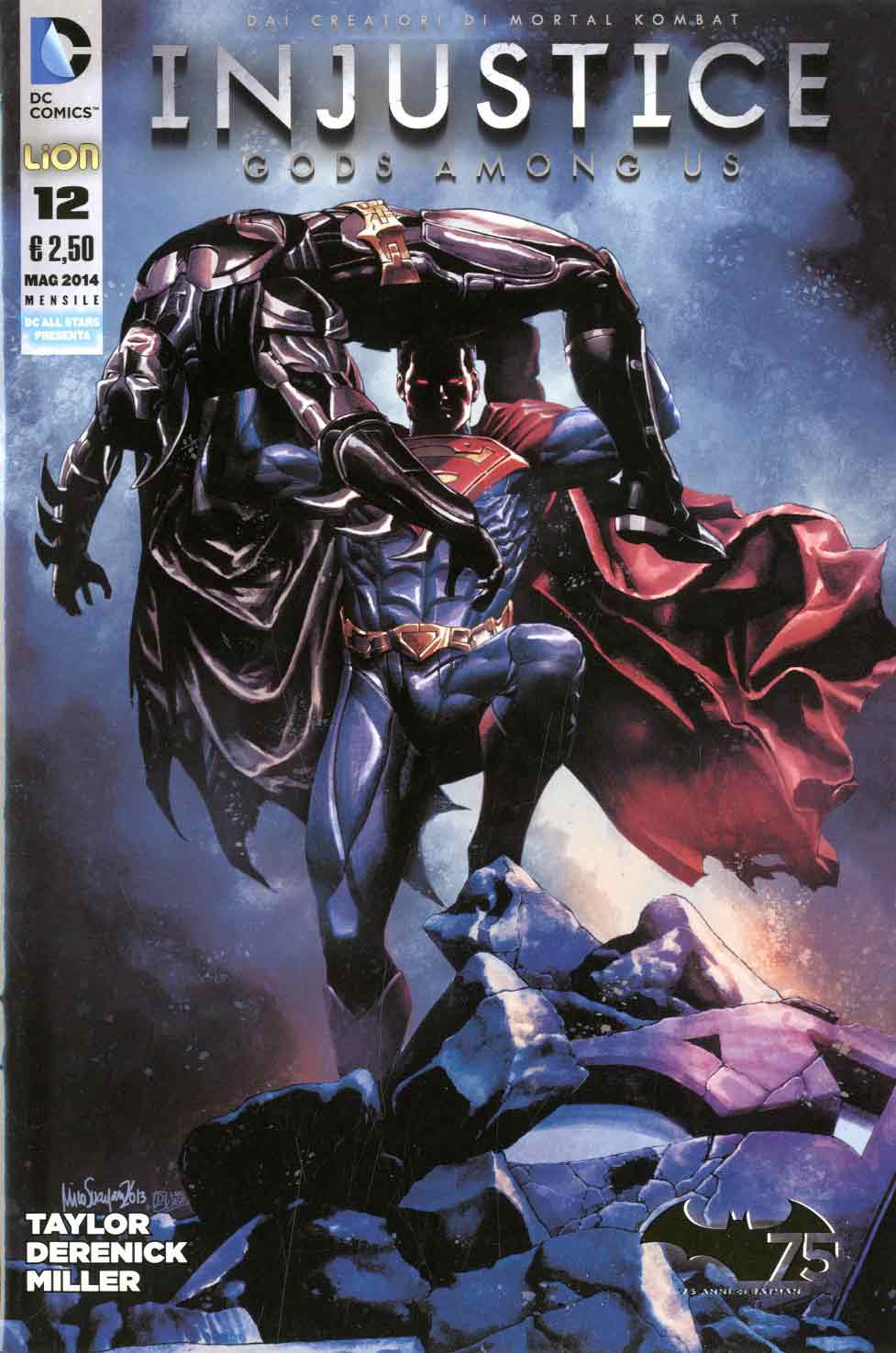 Injustice God among us serie 12-LION- nuvolosofumetti.