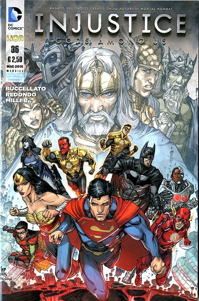 Injustice God among us serie 36-LION- nuvolosofumetti.