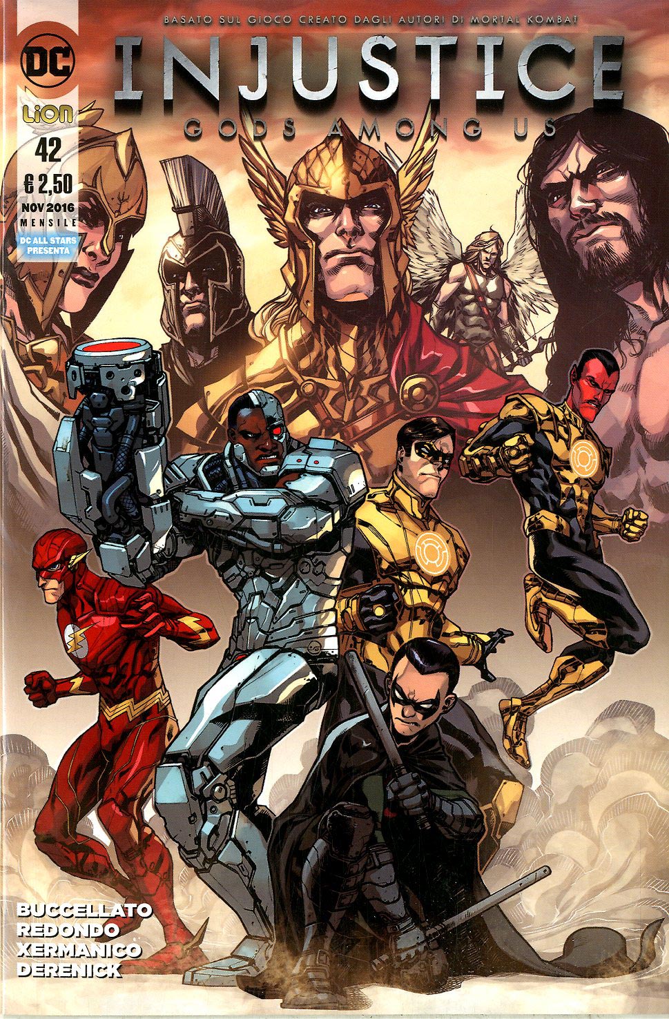Injustice God among us serie 42-LION- nuvolosofumetti.